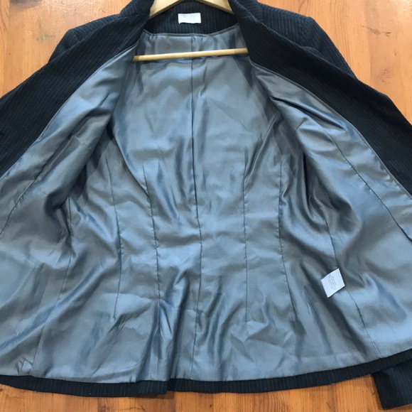 Perfect conditioned charcoal pin strip jacket - Picture 3 of 4